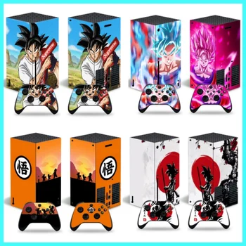 Dragon Ball Xbox Series X Кожа етикети Калъф за конзоли Xsx, Контролери, Защитно фолио, декорация за Xbox Защитно фолио