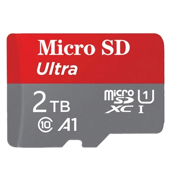 Високоскоростна Карта Micro SD 2 TB 100% Реални Капацитет на Флаш-карти Micro SD/TF Карта Памет, 1 TB За Телефон/Компютър/Фотоапарат-Безплатна Доставка