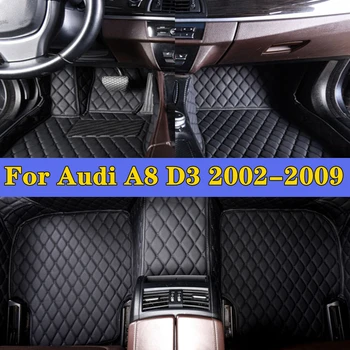 Автомобилни накладки за краката на Audi Q5 8R 2008-2016 Аксесоари за интериора на колата е Защитна подплата Потребителски автомобилни постелки за Автомобил килим