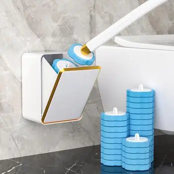 Набор от тоалетни за зъби за Еднократна употреба с Мека Щеточной Глава стенни еднократна употреба четка за почистване на тоалетната чиния за Огледала за Баня от Стъкло