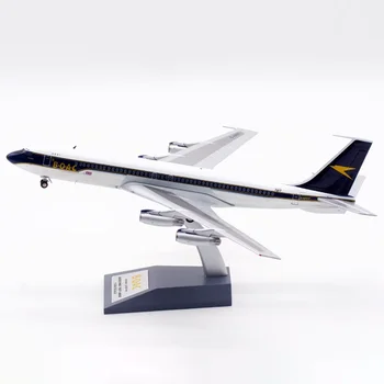 Авиационен Самолет на Гражданската авиация B707-300 От Сплав и пластмаса, Модел в мащаб 1: 200, Монолитен под налягане Колекция от Играчки и подаръци, Имитационный Дисплей