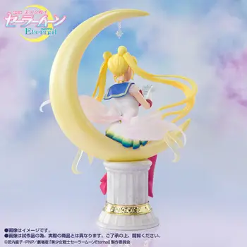 Аниме Bandai Figuarts Chouette Изключителна Оригиналната колекция Фигурки Супер Sailor Moon Ярката Луна Легендарния Сребърен Кристал-