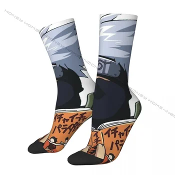 Забавни мъжки чорапи Ninja Vintage Harajuku Haikyuu Hip Hop Novelty Crew Crazy Sock С подарочным модел