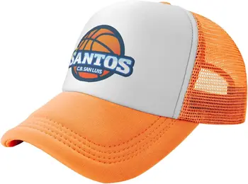 Сантос Де Сан Луис отбор по Баскетбол за мъже на окото бейзболна шапка за възрастни, капачката на шофьор на камион, шапка за татко, черна шапка