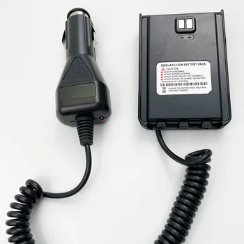 Акумулаторна батерия за преносима радиостанция, зарядно за Кола, Запалки, адаптер за Кола за аматьорски радио Radtel RT-490