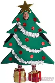 Костюм Коледно Cosplay Унисекс Надуваем костюм за смешно на сценичното представяне Костюм + Обувки под формата на подарък Аксесоари