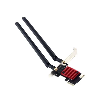 2974 Mbps WIFI6 AX200 PCI-E Безжичен WiFi Адаптер 2,4 G 5 Ghz Двухдиапазонная Мрежова Карта Bluetooth 5,2 Настолна Мрежова Карта