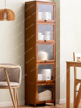 Шкаф Кухненски шкаф Рафтове за съхранение на чай, Стенен гардероб в хола на Дома