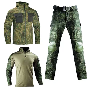 Панталони, военно-тактически якета, Работно облекло за еърсофт оръжия и пейнтбола, Бойна форма, износоустойчиви, ризи, панталони-карго + подложки, dr. костюми