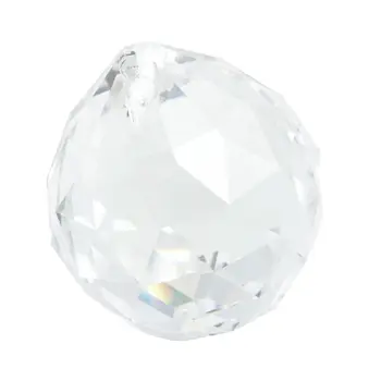 Прозрачна кристална топка Подвесная призма Сватбен декор 20 мм, 85 W