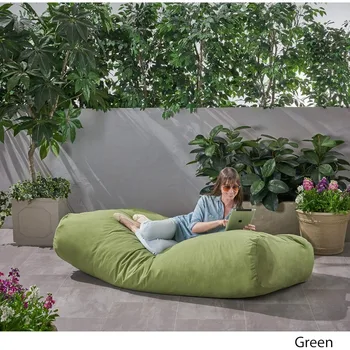 Диван чанта, улично водонепроницаемое стол-чанта с размер 6x3 инча, зелено, мек диван, на извънгабаритни диван