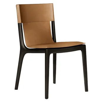 Спалня Скандинавските Трапезни столове Кухненски салон Трапезни столове от изкуствена кожа Луксозен дизайнерски Мебели за трапезария Cadeiras WK50CY