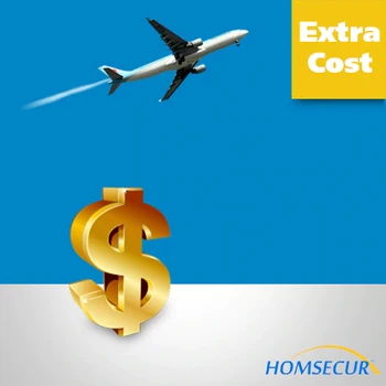 HOMSECUR плаща допълнителни аксесоари или специална доставка