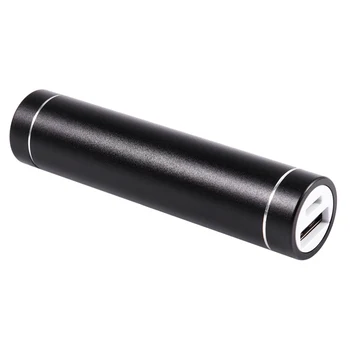 Преносимо външно зарядно устройство USB Power Bank Box с капацитет 2600 mah за мобилния си телефон (без батерия) Цвят: черен