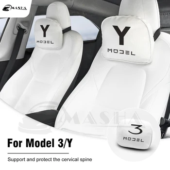 Възглавница За Шията, За Останалите Главата Автомобил Tesla Model Y Model 3 2016-2022 2023 Аксесоари Авто Възглавница За Столче За Кола Подкрепа На Шийния Друго Протектор