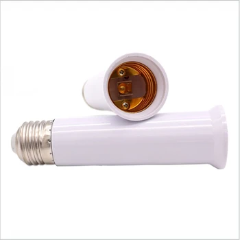 Удължителен кабел гнезда лампи от E27 до E27 със 120 мм, огнеупорни, не е сезон на пожар, удължител гнездо на електрически крушки E27