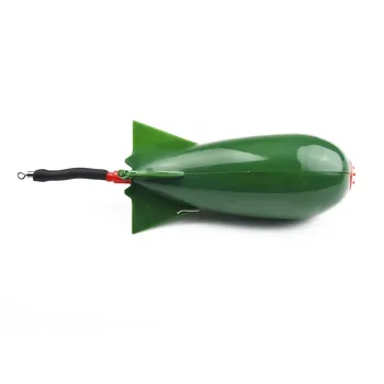 ПП Риболовна ракета ясла Spod Бомба Поплавочная Стръв Притежателя стръв Карповая топчица Ракета Ясла, Подходящ за всеки примамки Риболовни принадлежности Оборудване