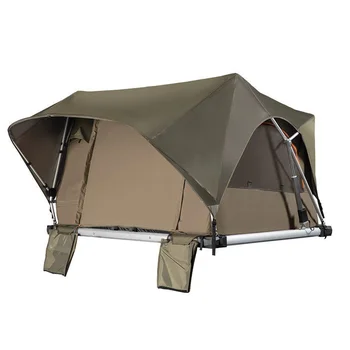 Палатка за покрива на автомобила Have Crazy Camping with Friends Алуминиева Рамка, Използвана за Пикапах В Планински Хит на продажбите Sunrise