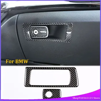 За BMW F30 F35 3-4 Серии 2013-2018, кутия за съхранение на пътниците от този въглеродни влакна, стикери за украса, Аксесоари